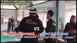 POMDA JABAR 2025 - STKIP PASUNDAN CIMAHI (Faisal Rafi P) VS UPI (Nanda Firmansyah) - Kelas B Putra