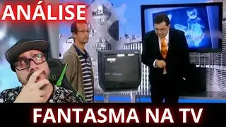 AN&Aacute;LISE - FANTASMA DE HOMEM APARECE NA TV AO VIVO - ASSUSTADOR