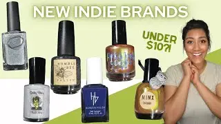 NEW Indie Brands │Krisable, Geeky Bee's, Humble Bee, Dark & Twisted, Minx │ Review │Polish with Rae