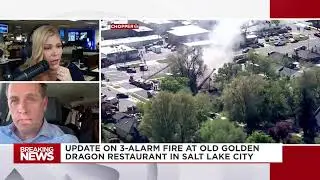 LIVE UPDATE: 3-Alarm Fire in Salt Lake City