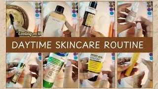 My Realistic Morning Skincare Routine 🌿 | Mask + Snail Mucin + SPF Glow