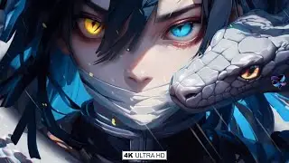 Epic Live Wallpaper 4K - Obanai Iguro: Serpent Hashira