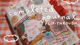 Completed Happy Mail Journal Flip-Through 💌  | Rainbowholic