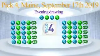 230$!! 10 winning forecasts, Pick 4 Maine 17th September 2019 evening