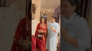 Sasu Maa Ke sath 🥰 #kanikarana #kanikaranavlogs #haryanvi #sasumaa #piliya #kuapujan