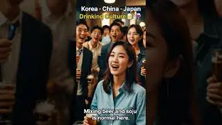 Korea vs China vs Japan - Drinking Culture🍺🍷