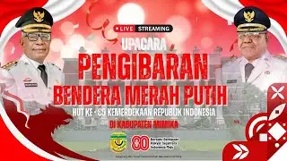 LIVE UPACARA PENGIBARAN BENDERA MERAH PUTIH HUT RI KE-80 PEMERINTAH KABUPATEN MIMIKA