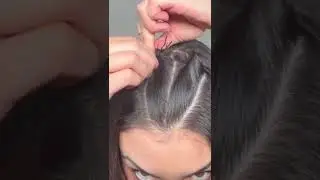Bobby pin hack #hairhacks #bobbypins