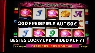 200 FREISPIELE AUF 50€💥Bestes Lucky Ladys Charm Video auf YT Spielothek zocken