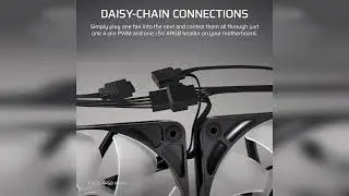 Review: Corsair RS120-R ARGB 120mm PWM ARGB Reverse Fans &ndash; Reverse Rotor, +5V ARGB Connections...