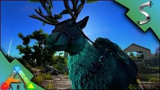 MEGALOCEROS TAMING! BREEDING & IMPRINTING! THE ULTIMATE MOOSE! - Ark: Survival Evolved [S3E34]