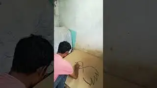 Cock drawing easy with X letter