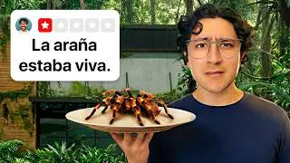 Probé un Restaurante de Comida Exótica