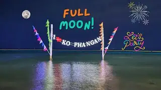 Koh Phangan Full Moon Party Vlog | Wanderlust Hostel & Thailand's Biggest Beach Party