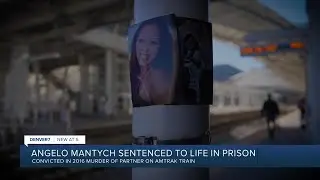 Man sentenced to life in prison for murdering girlfriend aboard Amtrak train