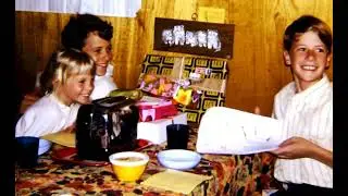 Rory, Dirk, and Molly Snyder at Home:  552 Menker Ave. San Jose, California 1965