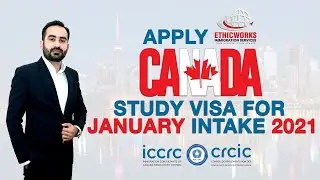 Apply CANADA Study Visa For january intake 2021 from RCIC (CANADA)