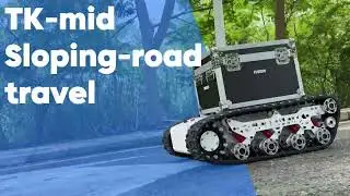 TK-mid Differential Track Robot Chassis: High Precision, All-Terrain, Strong Climbing Ability.