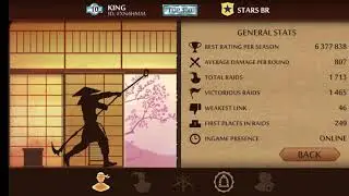 Metting  Starlnsky in Underworld shadow fight 2 watch his video 3 days ago