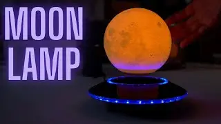 Levitating Magnetic Moon Lamp | Review and Setup