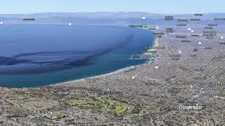 Virtual Flyover Tour of California - San Diego to Los Angeles