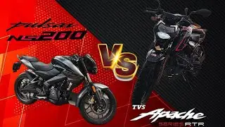 ¿Cuál es mejor moto  200cc? Apache RTR 200 4V vs Pulsar NS 200 Comparativa completa