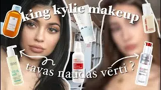 KING KYLIE / 2016. GADA STILA MAKEUP 💋 + atsauksmes par dažādiem produktiem