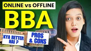 Online BBA vs Ofline BBA Which Is Better For You? || Placement After Online & Offline BBA | BBA ROI