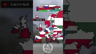 Most liked Visegrad country in Europe | #europe #mapping