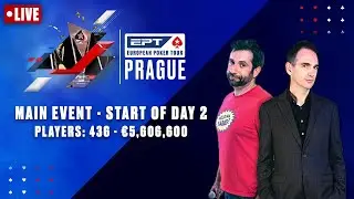 WORLD FAMOUS BUBBLE COVERAGE: EPT Prague MAIN EVENT Day 2 &spades;️ PokerStars