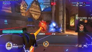51 RANK! HARBLEU ZARYA + ROADHOG GAMEPLAY OVERWATCH SEASON 35 TOP 500