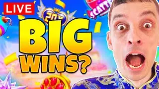 INSANE WINS 🚨 SLOTS LIVE - Can New Games Beat Sweet Bonanza?