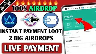 102$ New crypto airdrop Atlantic exchange new AC coin airdrop | Aidwallet 20$ token airdrop | CT