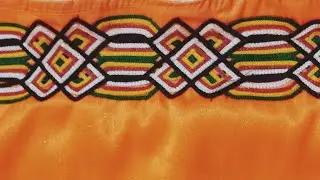 رشم و خياطة موتيف القرقاري روعة     motif gargari