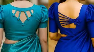 25+ Latest Blouse back neck Designs 🌺 Blausee Designs 2025 🌺 new blouse design  #blouse​