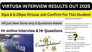 Результаты собеседования в Virtusa Technical опубликованы! | Онлайн-рассылка результатов собеседо...
