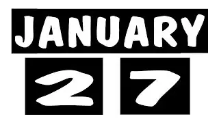 January 27 ♒  Famous  BirthDays
