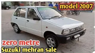 Suzuki mehran for sale model 2007 0 meter and good condition AC 0346-5101495