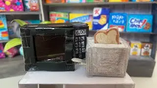 TUTORIAL TOSTADORA MINIATURA | manualidades para muñecas