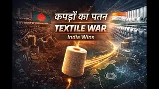 कपड़ों का पतन | Bangladesh Textile Collapse & India&rsquo;s Yarn Takeover