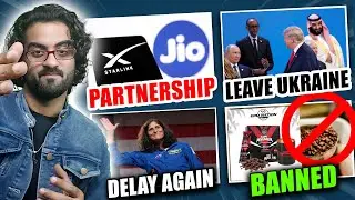 Jio Starlink Partnership, Sunita Williams Rescue Delays, Trump Warns Putin, Singapore Banned Coffee