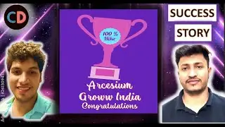 Arcesium | Groww India | Success Story  🔥🔥🔥 | Heavy Dose of Motivation