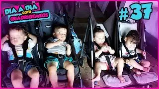 CHURRASCÃO E PISCINA - Hora da Bagunça - Dia a Dia com Quadrigêmeos #37
