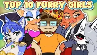 Top 10 HOTTEST Furry Girls (Saberspark reuploaded)