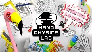 MUST play QUEST 2 Hand-Tracking Game! | Hand Physics Lab (Puzzles 1-43)