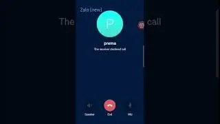 new zalo call declined