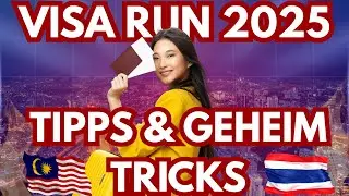 🇹🇭 Thailand Visa Run Malaysia ✈️ So verl&auml;ngerst du legal Aufenthalt in Thailand echte Tipps & Kosten