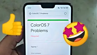 ColorOS 7 Problems Solved || Form fill up || Hurry Up 🤩