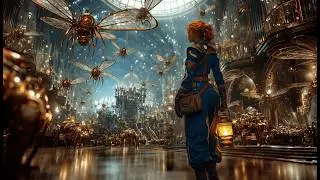 The Insect Engineer | Hidden Steampunk World of Giant Robot Bugs | AI Short Film