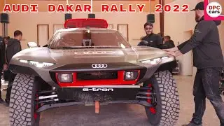 Audi RS Q e-tron preparation for Dakar Rally 2022